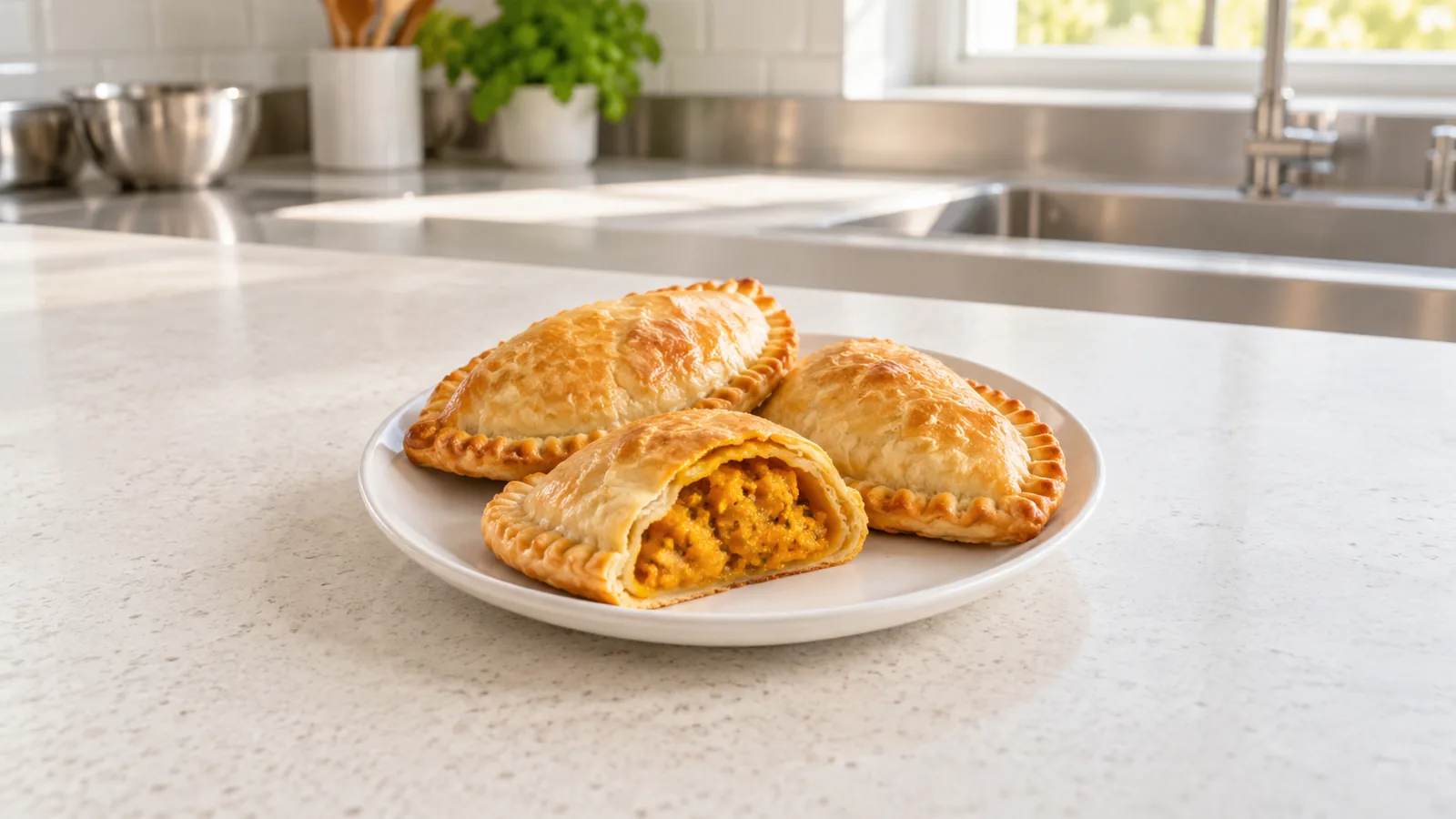 Pumpkin Empanadas with Scratch Dough &mdash; cooked in Food Explorers